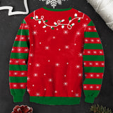 Santa Claws Christmas - Personalized Cat Ugly Sweater