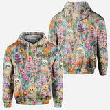 Floral Skeleton - Personalized Skull All Over Shirt