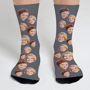 Custom Face - Personalized Bestie Socks