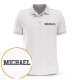 Custom Name - Personalized grandson Embroidered Polo Shirt
