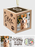 Merry Woofmas Meowy Christmas Block Ornament - Gift for dog lovers, cat lover - Personalized Block Ornament