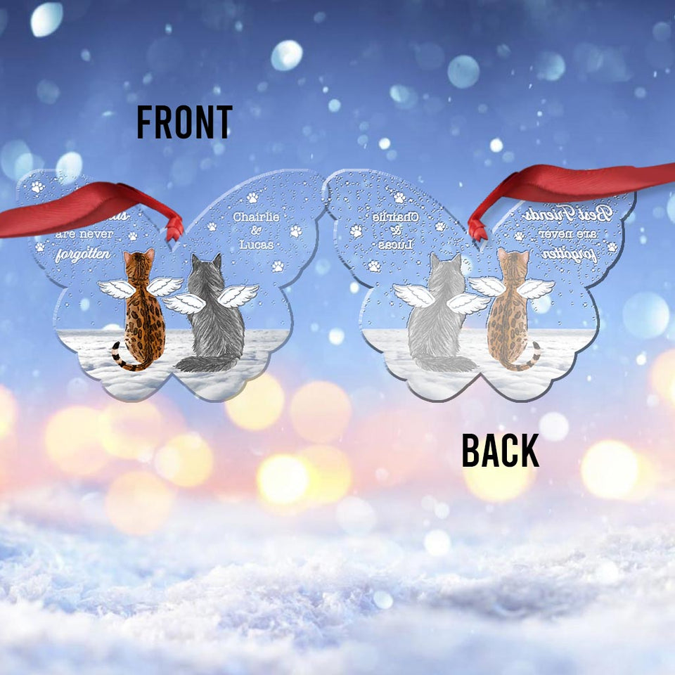 Best Friends Are Never Forgotten - Personalized Dog Ornament