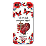The Moment Your Heart Stopped - Personalized Memorial Phone Case