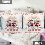 My Favorite People Calls Me Grandma - Personalized Grandma Throw Pillow