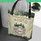 Not All Those Who Wander Are Lost - Personalized Photography Tote Bag