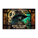 Check Ya Energy - Personalized Witch Rug