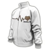 The Nurse - Personalized Nurse Zip Jacket