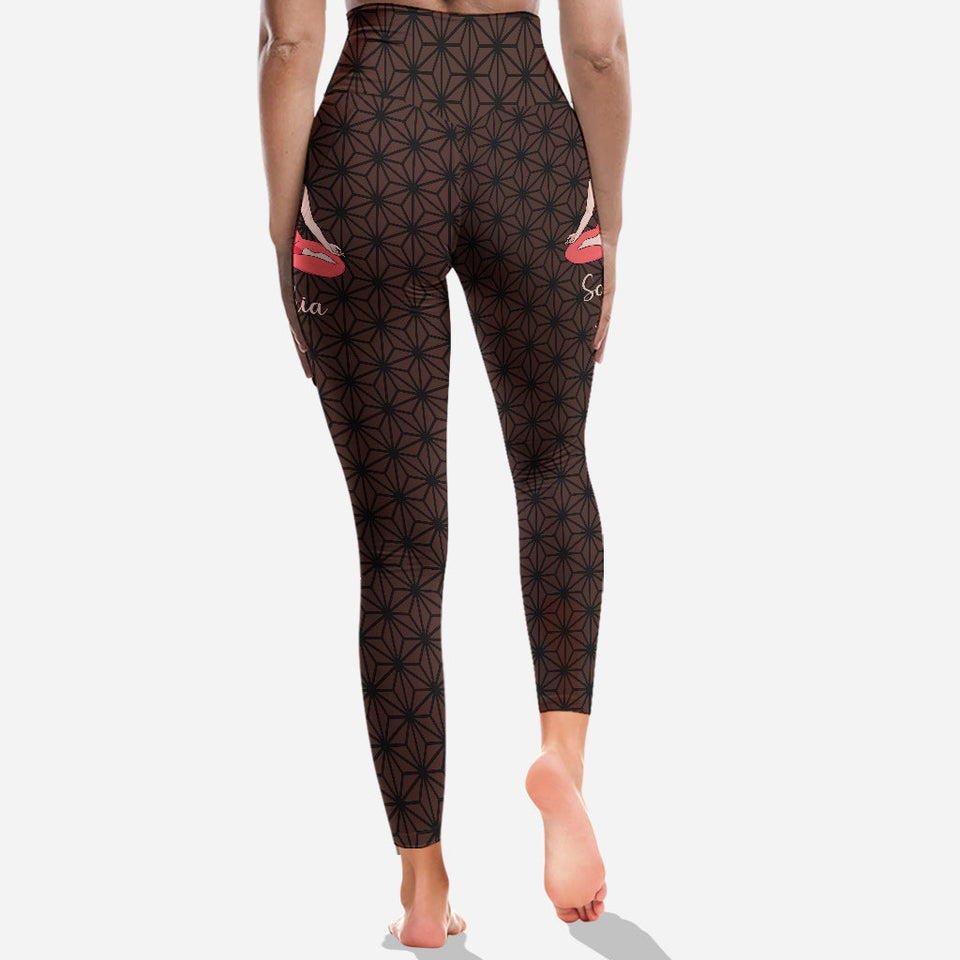 Namaste - Personalized Yoga Leggings