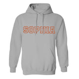 Custom Name - Personalized Step Mom Embroidered Hoodie