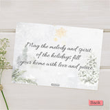 Merry Christmas - Personalized Family Greeting Card