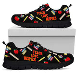 Teach Love Inspire Teacher Sneakers 0622