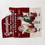 Make The World Warmer - Personalized Grandma Blanket