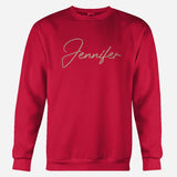 Custom Name - Personalized Step Dad Embroidered Sweater