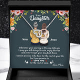 To My Daughter - Personalized Daughter Necklace