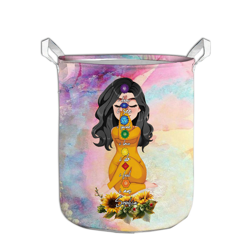 Let That Shit Go - Personalized Yoga Storage Basket