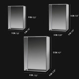 Custom Photo Laser Engraved Crystal Lamp - Gift for dad - Personalized Laser Engraving 3D Cuboid Shaped Crystal Lamp