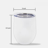 Salty Lil' Beach - Personalized Turtle Wine Tumbler