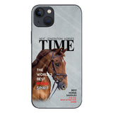 Magazine Covers - Personalized Horse Phone Case