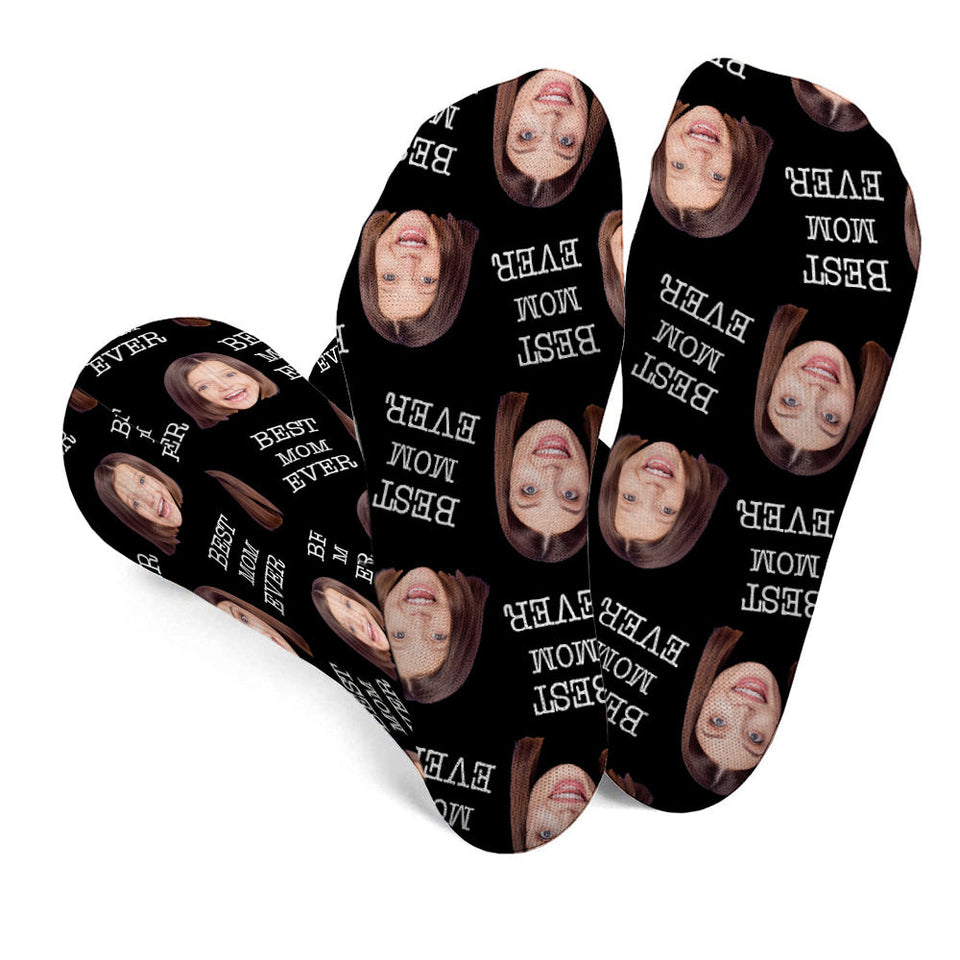 Custom Face - Personalized Mother Socks