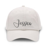 Custom Name - Personalized Couple Embroidered Classic Cap