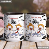 You're My Boo Sweet Boo Boo - Personalized Couple Accent Mug