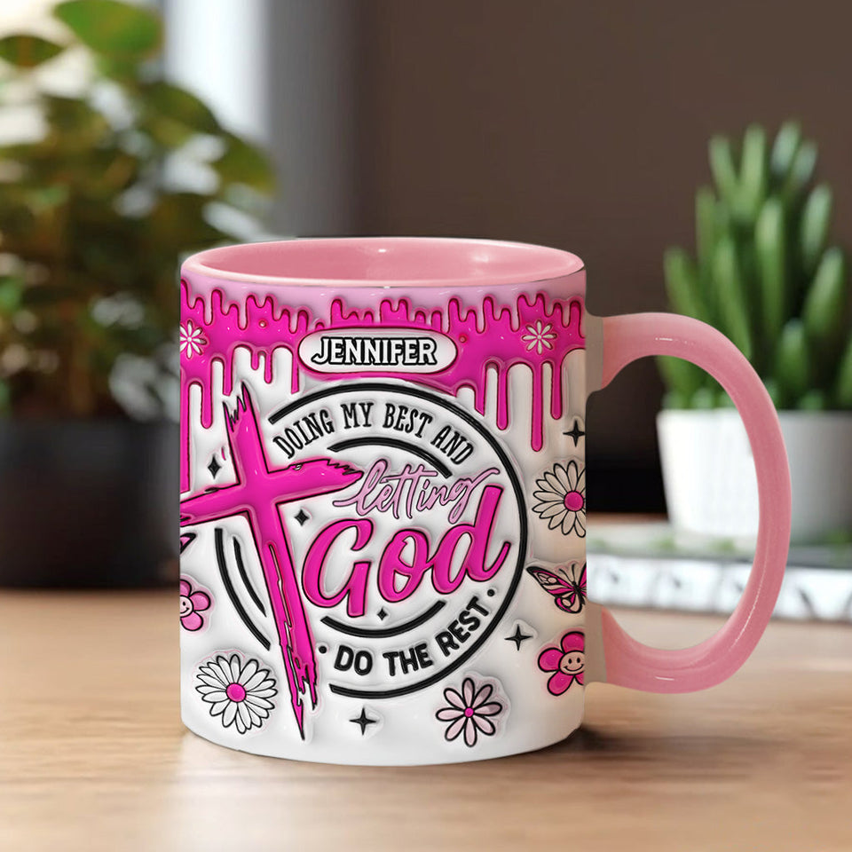 Je fais de mon mieux - Mug chrétien personnalisé