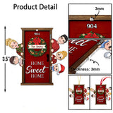 Home Sweet Home - Personalized Family Ornament