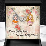 I Love You Mom - Personalized Mother Necklace