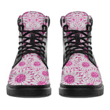 Never Give Up Breast Cancer Awareness All Season Boots 0622