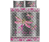 Faith Hope Love Breast Cancer Awareness  Quilt Set 0622