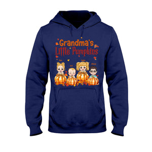 Grandma’s Little Pumpkins - Personalized Grandma T-shirt And Hoodie