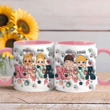 Best Grandma/Nana/Mimi Ever - Gift for grandma - Personalized Accent Mug