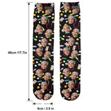 I Love When People Sedated - Personalized Nurse Socks