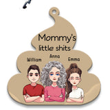 Little Cuties - Gift for dad, grandpa, mom, uncle, aunt, grandma - Personalized Keychain