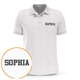 Custom Name - Personalized Step Mom Embroidered Polo Shirt