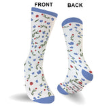 Roses Are Red - Personalized Couple Socks