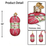 Love Knitting - Knitting gift for mom, girlfriend, wife, grandma - Personalized Ornament