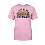 Losing My Mind One Kid At A Time - Gift for dad, dad - Personalized T-shirt And Hoodie