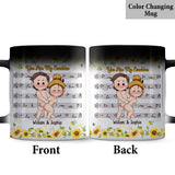 You Are My Sunshine - Personalized Couple Mug