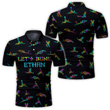 Let's Bone - Personalized Skull Polo Shirt