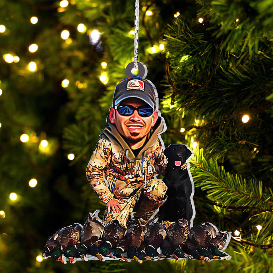 Cartoonize Funny Hunting - Personalized Hunting Ornament