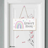 Child's Room - Personalized Kid Custom Shaped Wood Sign