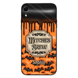 Witches Brew - Personalized Witch Clear Phone Case