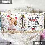 You're Always Sexy - Personalized Couple Throw Pillow
