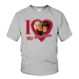 I Love My Grandma/ Nana/ Mommy.... - Personalized Grandma T-shirt And Hoodie