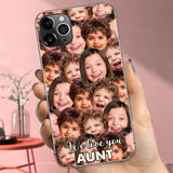 Love You Dad - Gift for dad, grandma, grandpa, mom, uncle, aunt, brother, sister, son, daughter, granddaughter, grandson, husband, wife, boyfriend, girlfriend - Personalized Phone Case