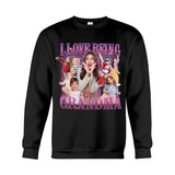 I Love Being Grandma/ Nana/ Mimi/ Gigi... - Personalized Grandma T-shirt And Hoodie