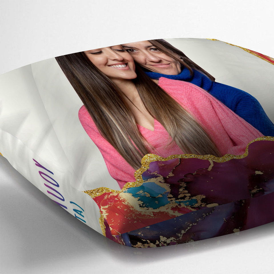 You Have Me Mom - Personalized Mother Throw Pillow