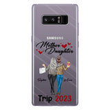 Love Horses - Personalized Mother Clear Phone Case