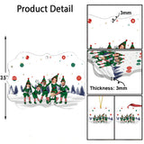 Merry Christmas - Personalized Family Transparent Ornament